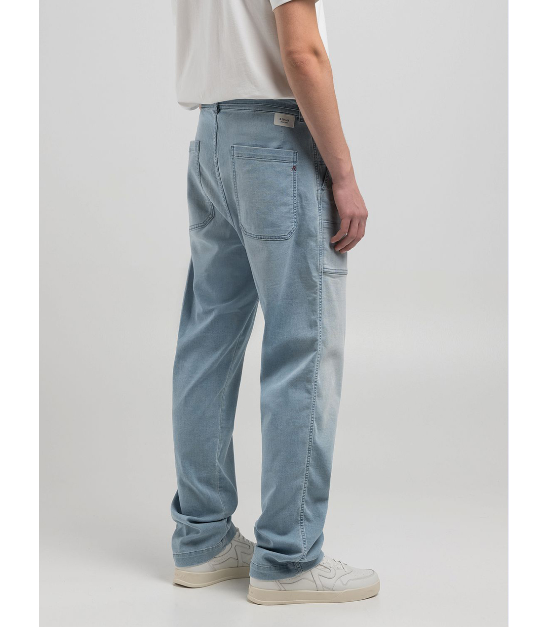 ストレートフィット ストレッチデニム 詳細画像 ライトブルー 2